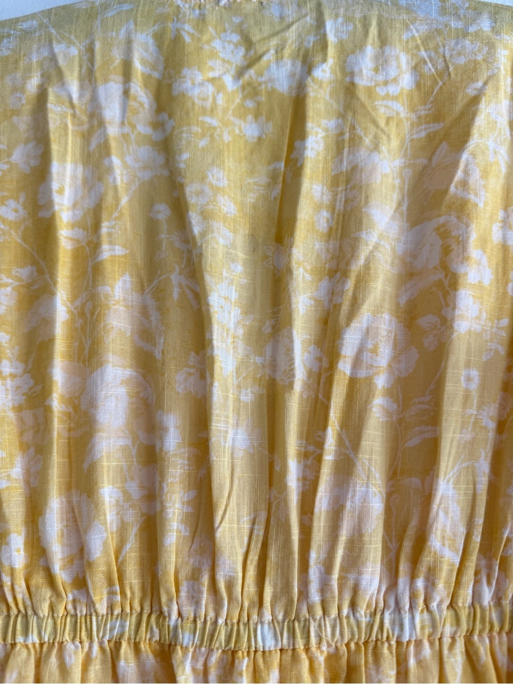New! Free People Sunshine Yellow Pappiet Chintzy Floral Midi Dress 8434 - Picture 11 of 16